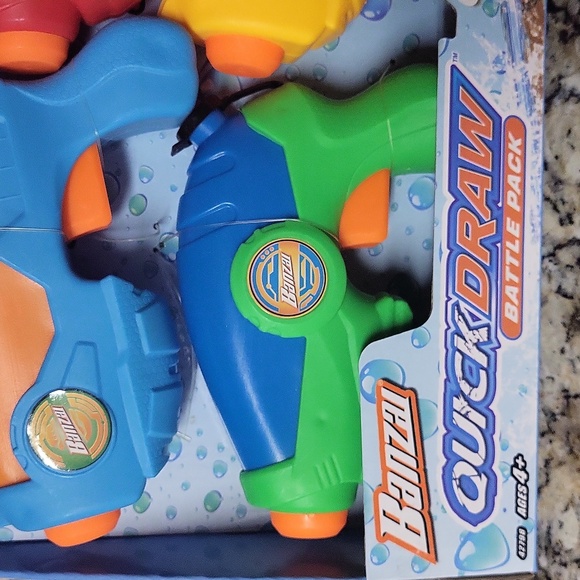 Banzai Quickdraw Battle Pack Water Guns Blasters - Picture 2 of 5